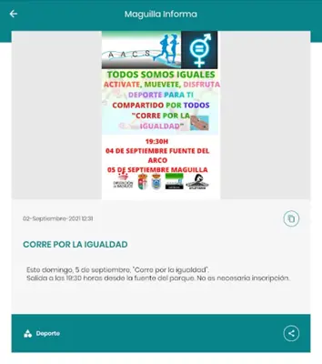 Maguilla Informa android App screenshot 1